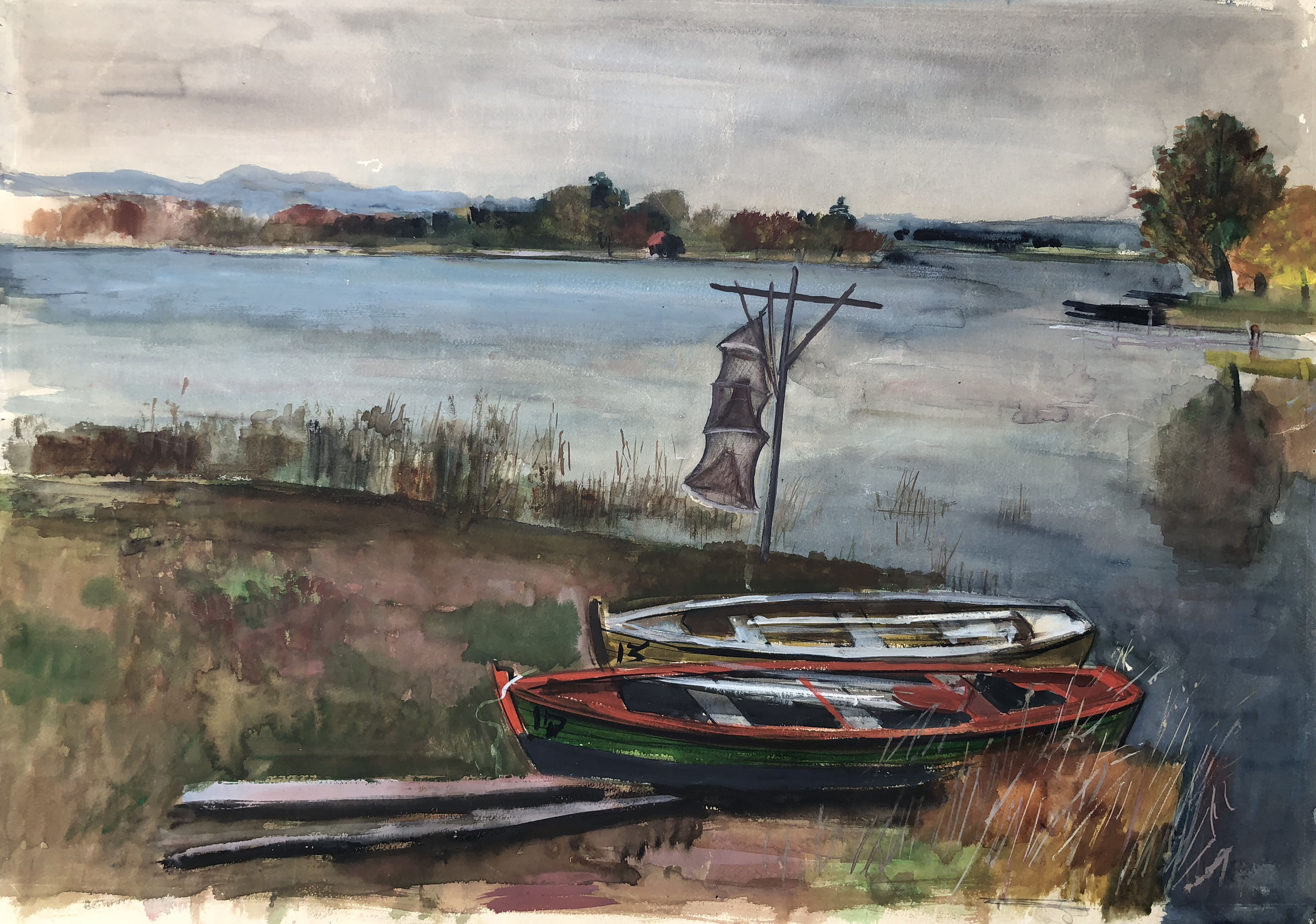 Fischerkähne ⋅ 1940 Image