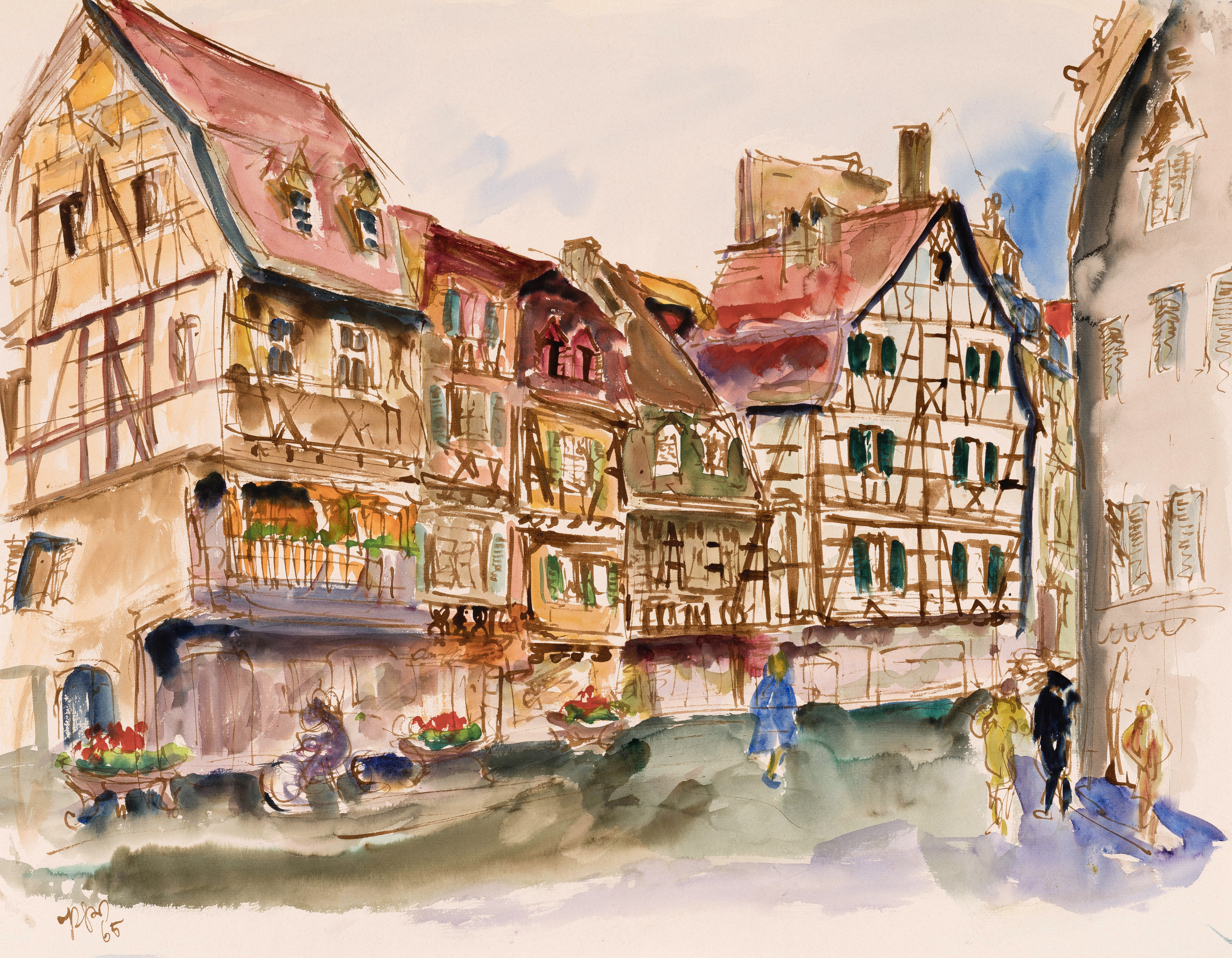 Colmar in Frankreich ⋅ 1965 Image