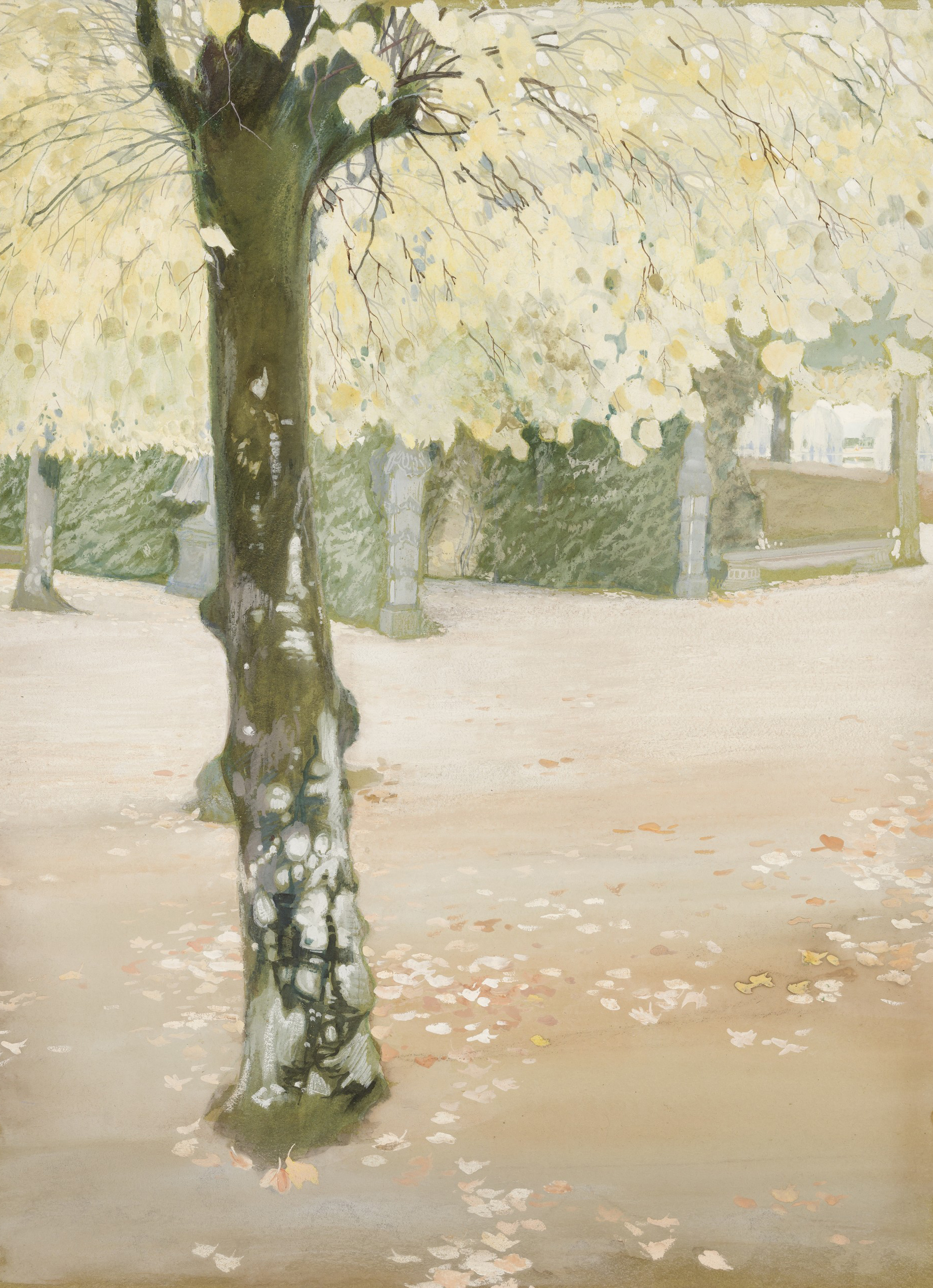 Herbst im Park ⋅ um 1905 Image