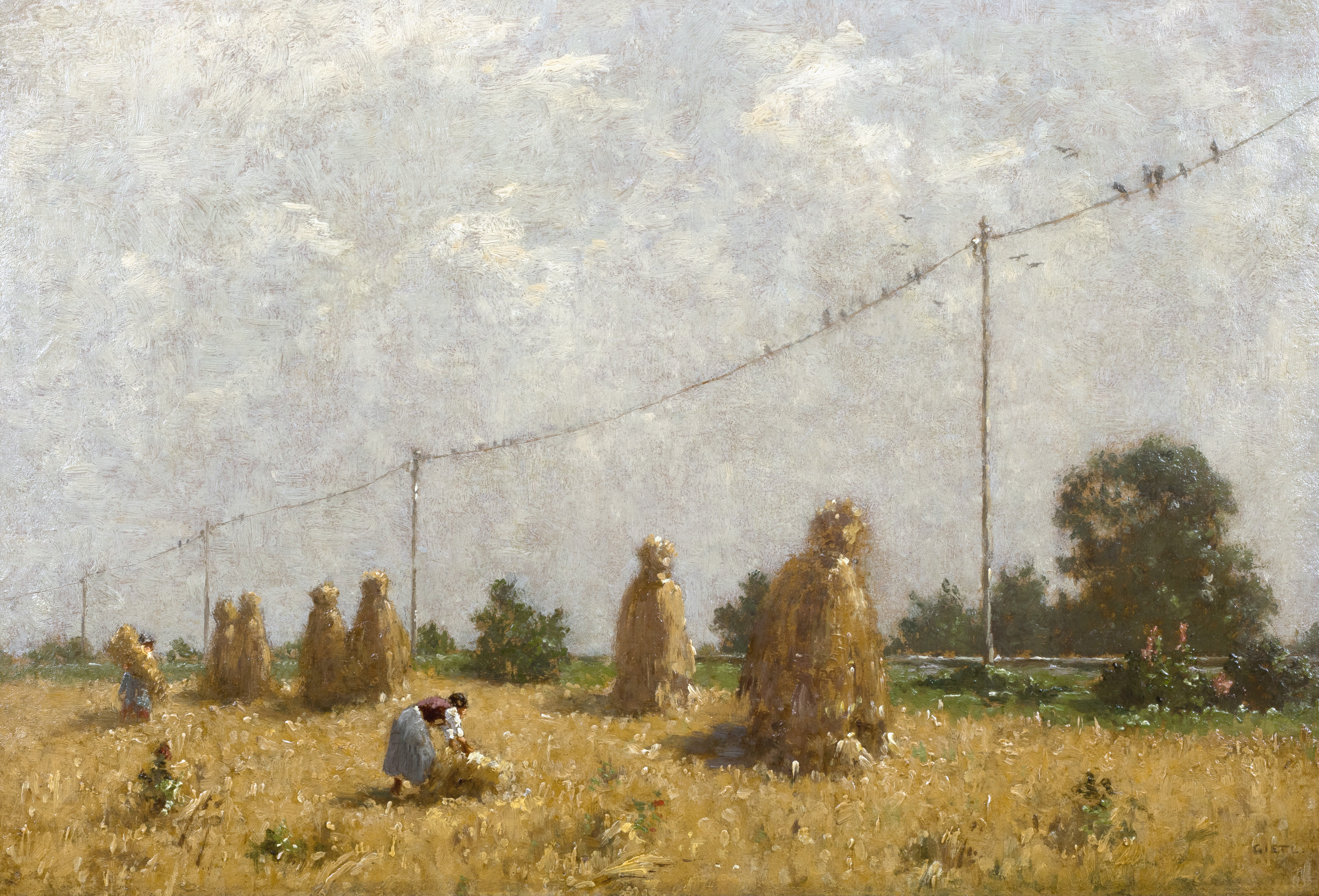 Kornernte ⋅ um 1880/90 Image