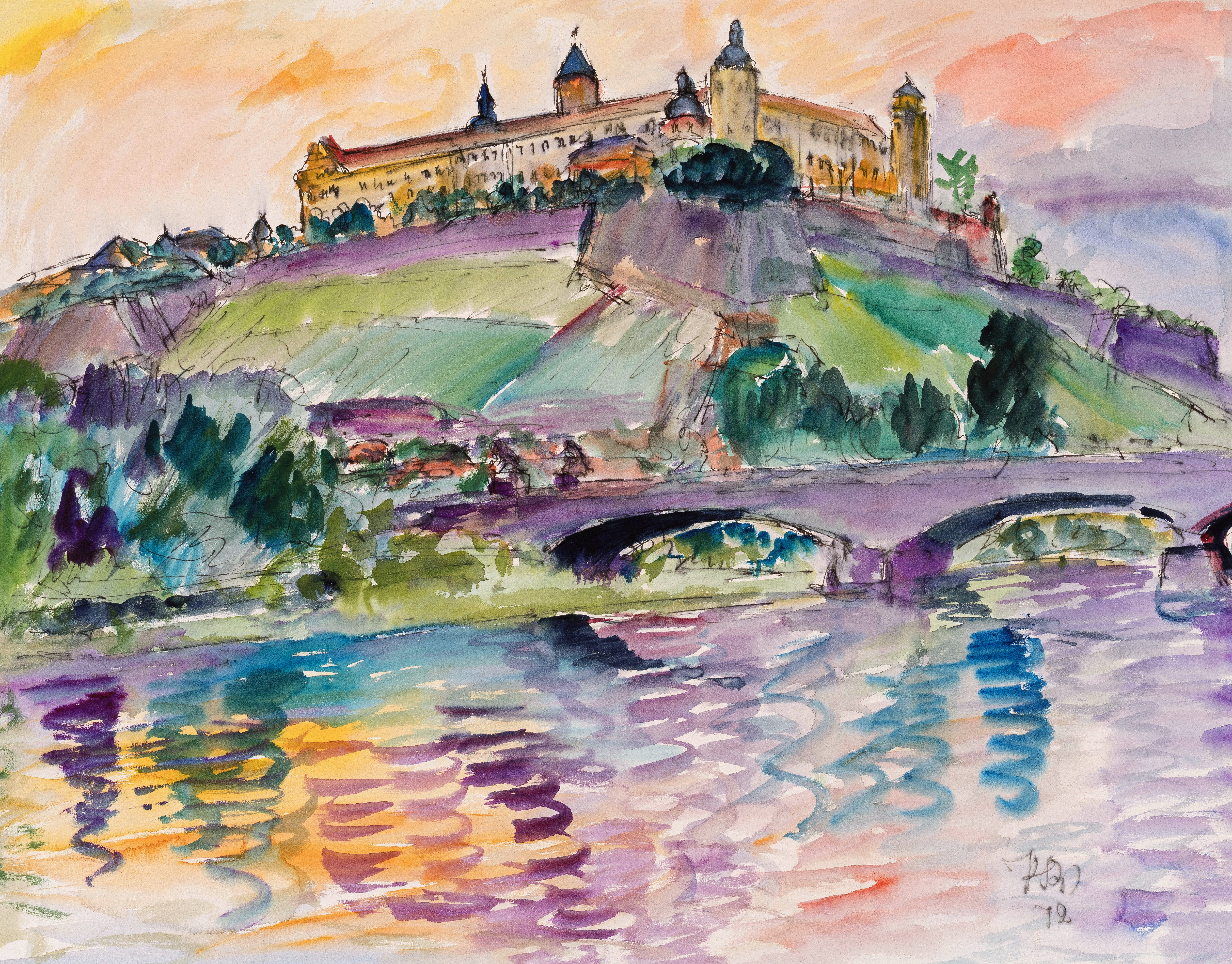 Festung Würzburg ⋅ 1972 Image