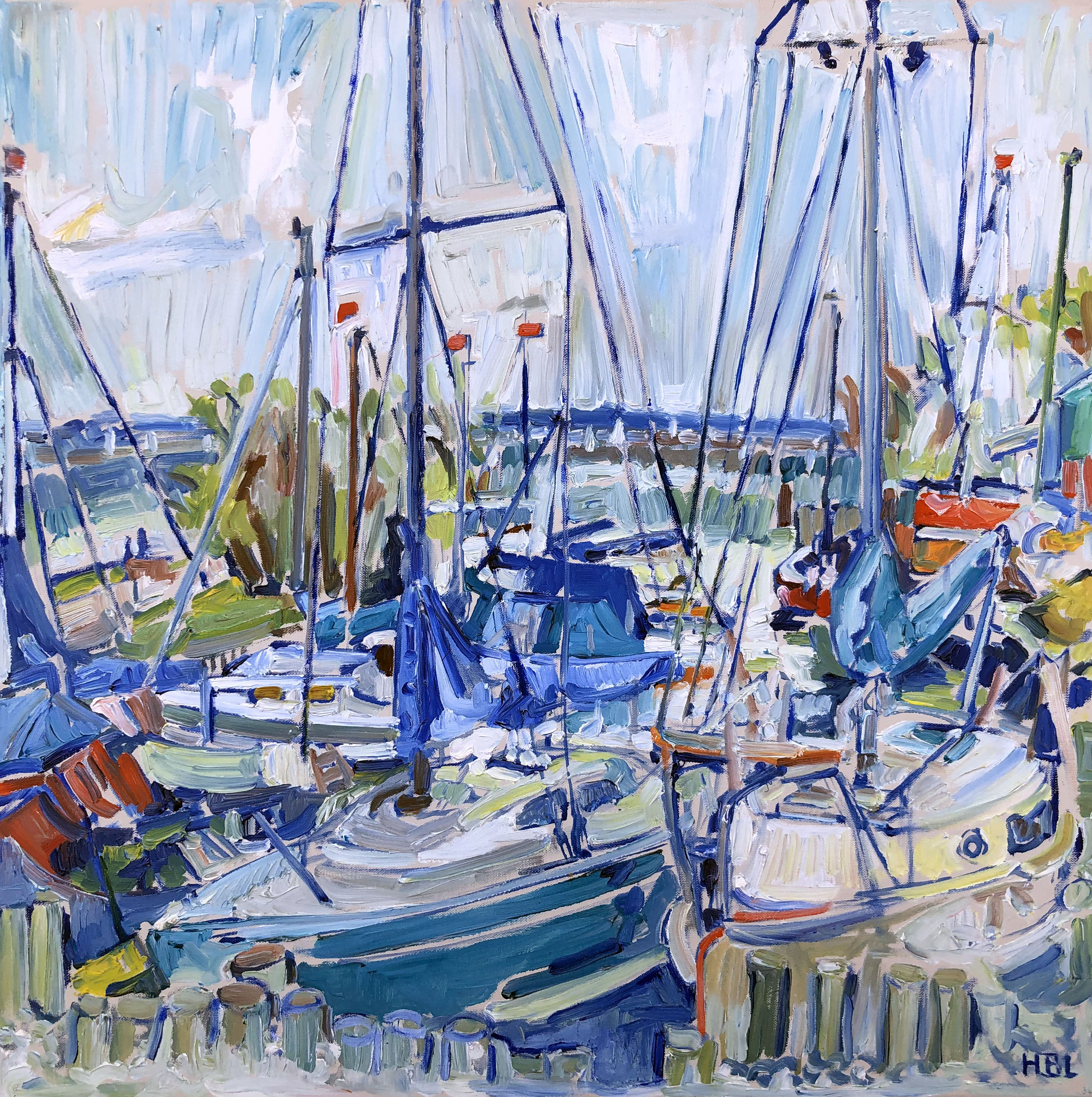 Segelhafen am Chiemsee Image