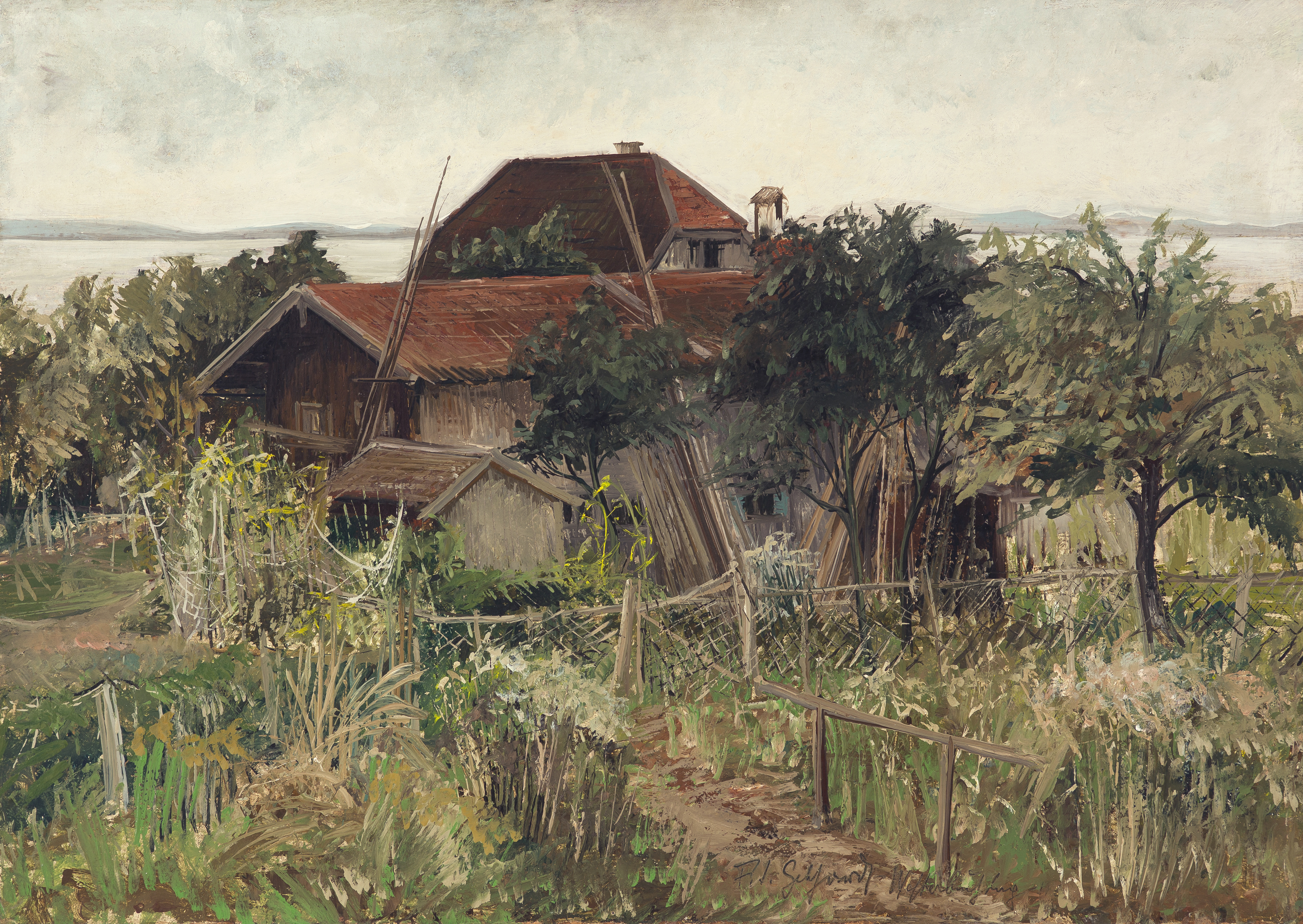Herbst auf der Fraueninsel ⋅ 1942 Image