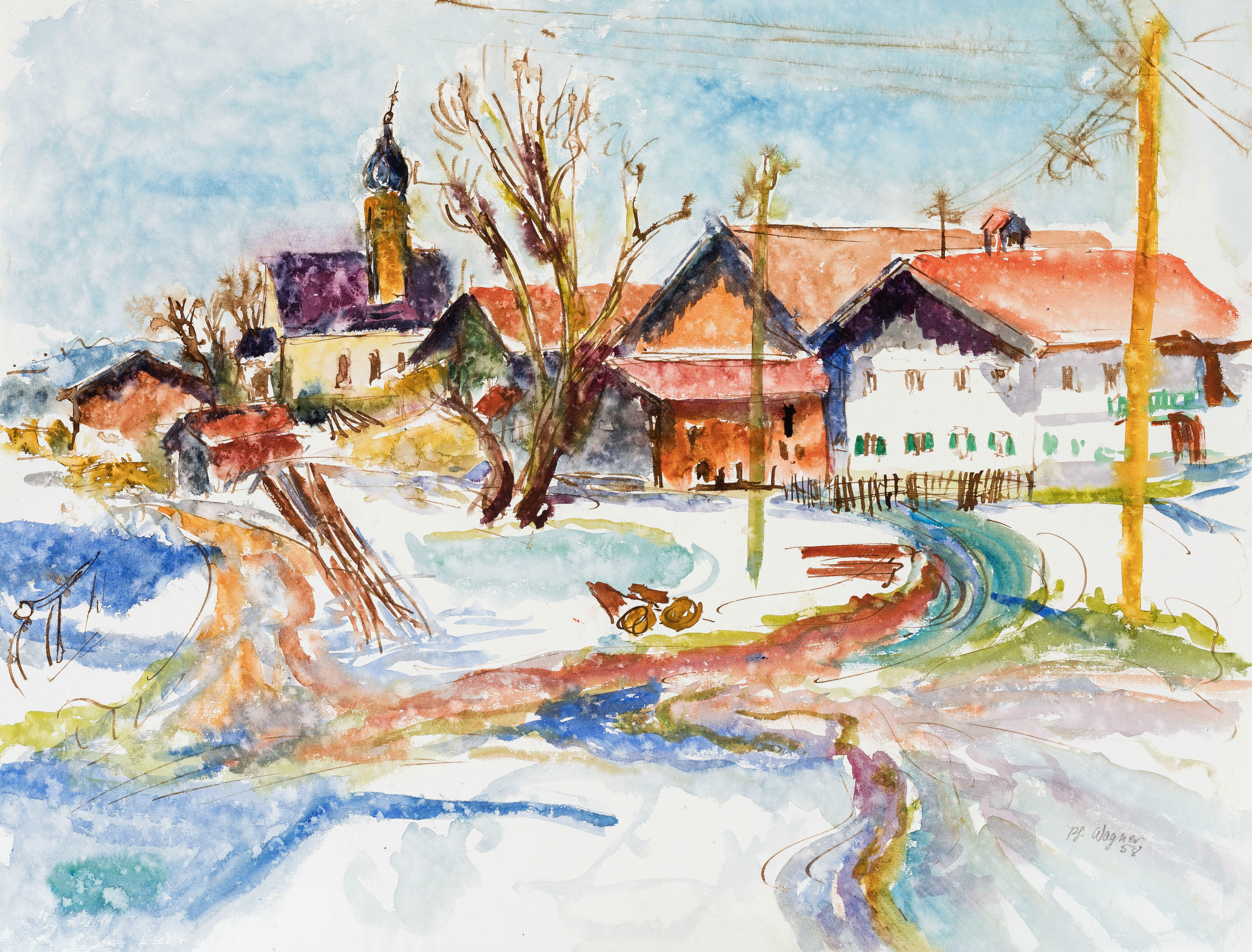 Holzhausen am Ammersee ⋅ 1958 Image