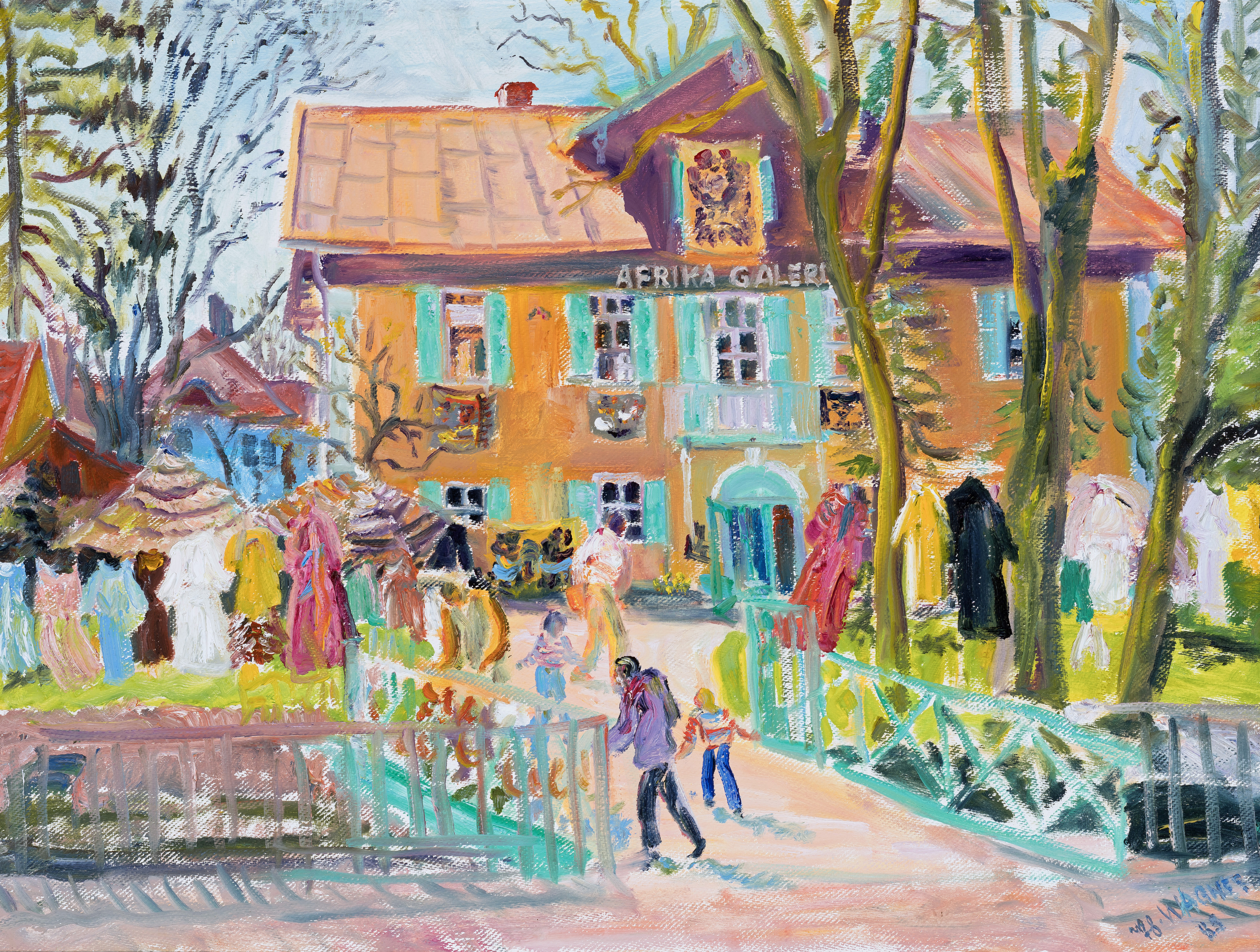 Afrika-Galerie in Starnberg ⋅ 1985 Image