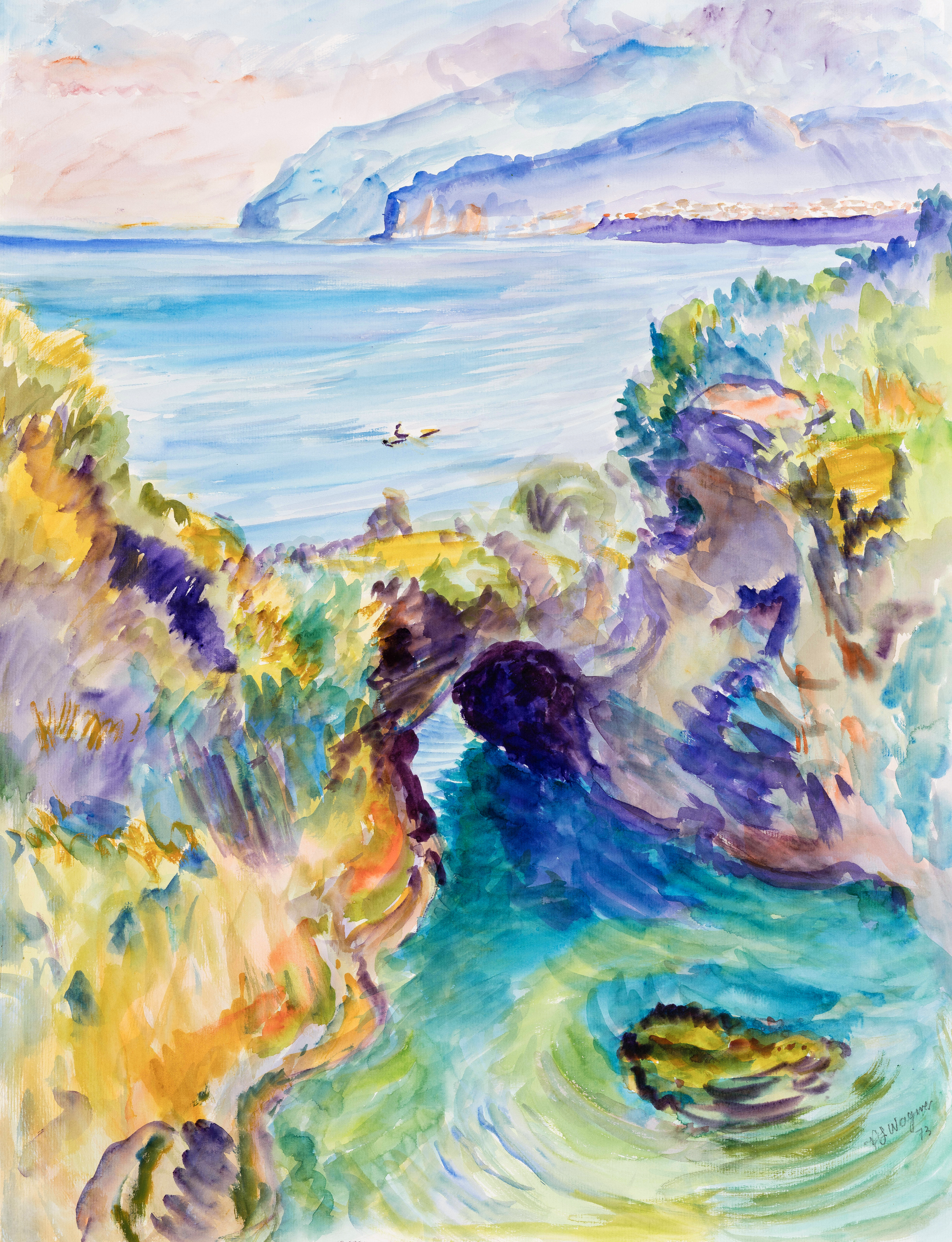 Am Capo di Sorrento bei Amalfi ⋅ 1979 Image