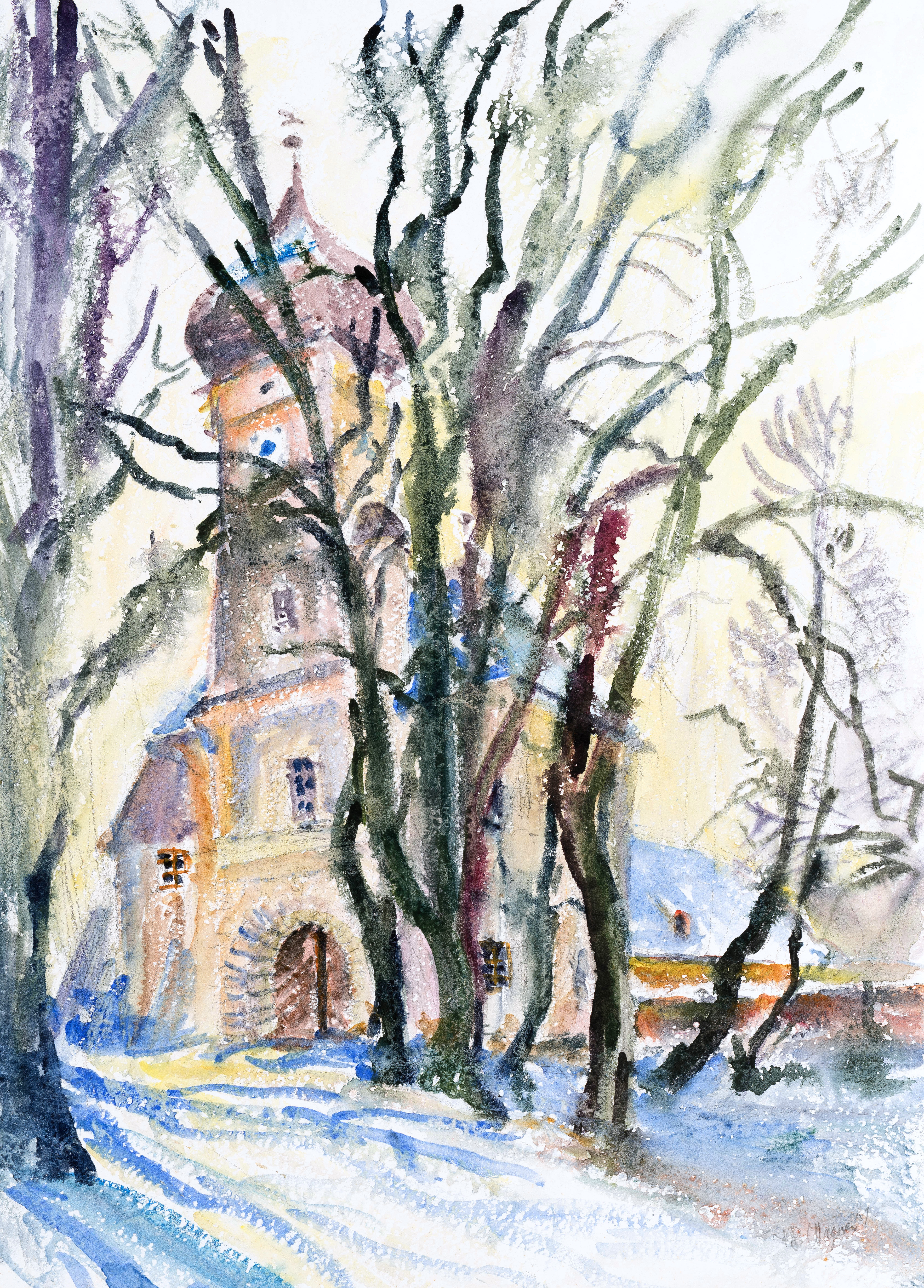 Schloss Schwindegg bei Mühldorf, Oberbayern ⋅ 1981 Image