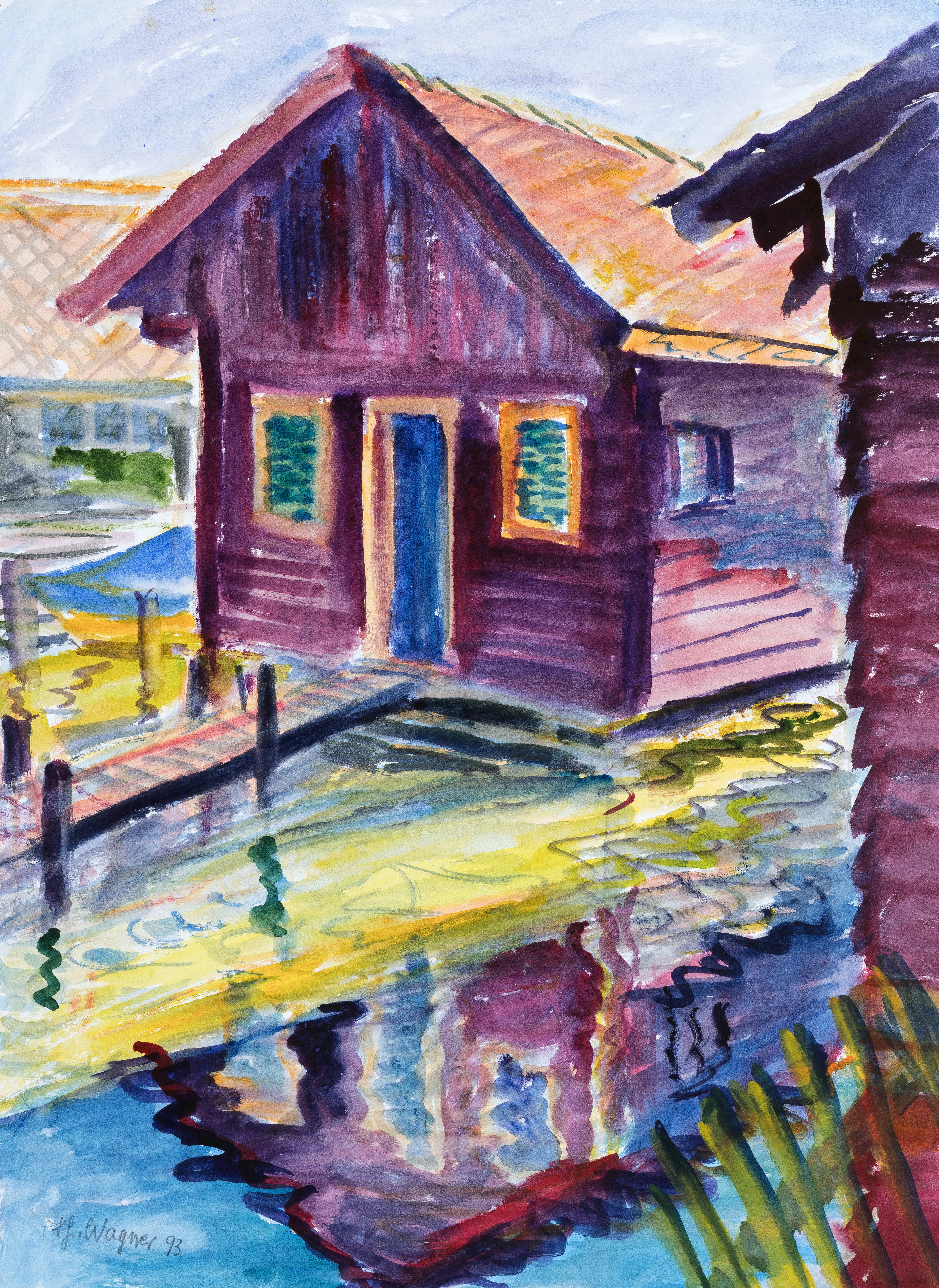 Bootshaus am Starnberger See (Beim Forsthaus) ⋅ 1993 Image