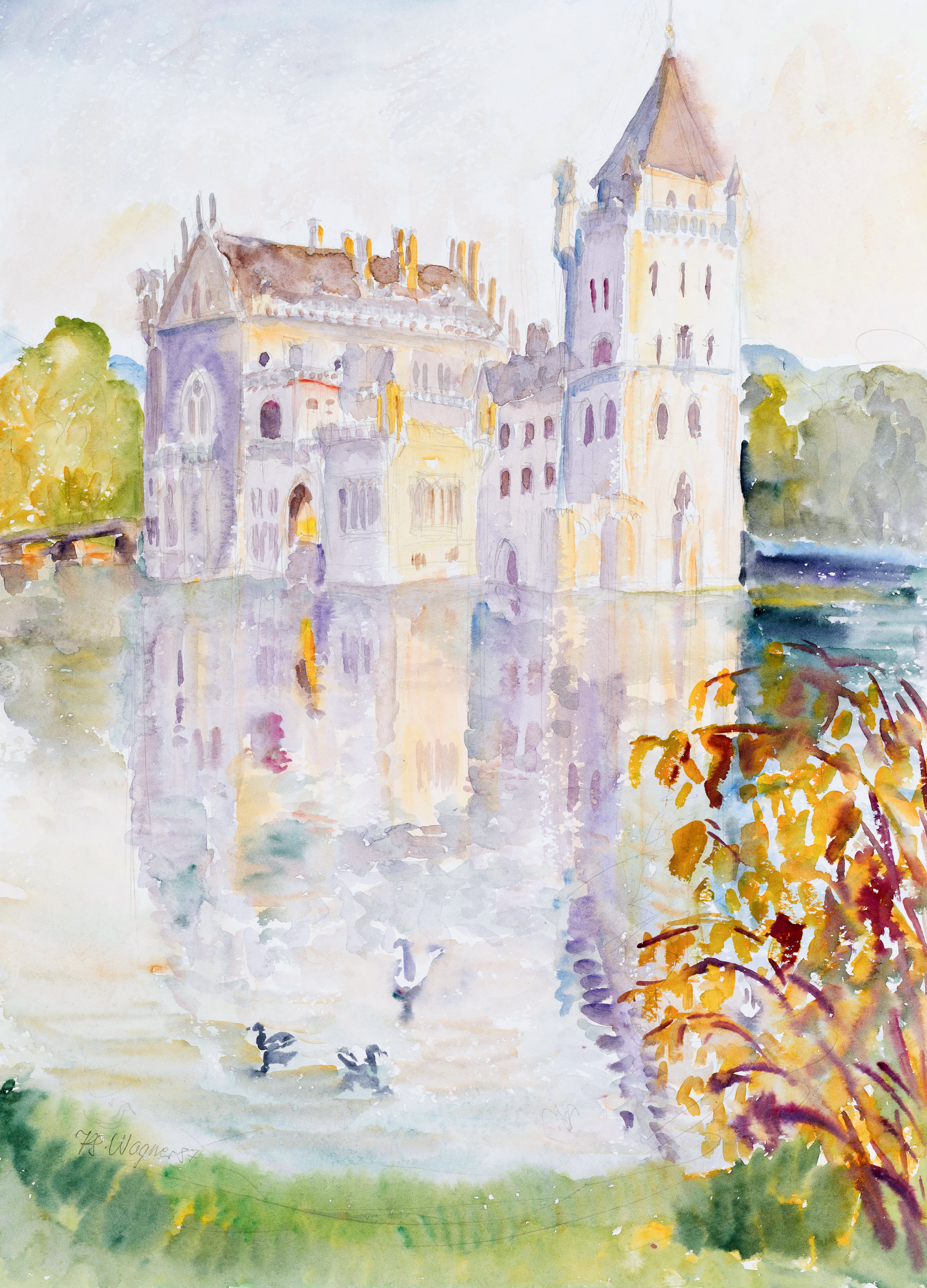 Schloss Anif bei Salzburg ⋅ 1987 Image