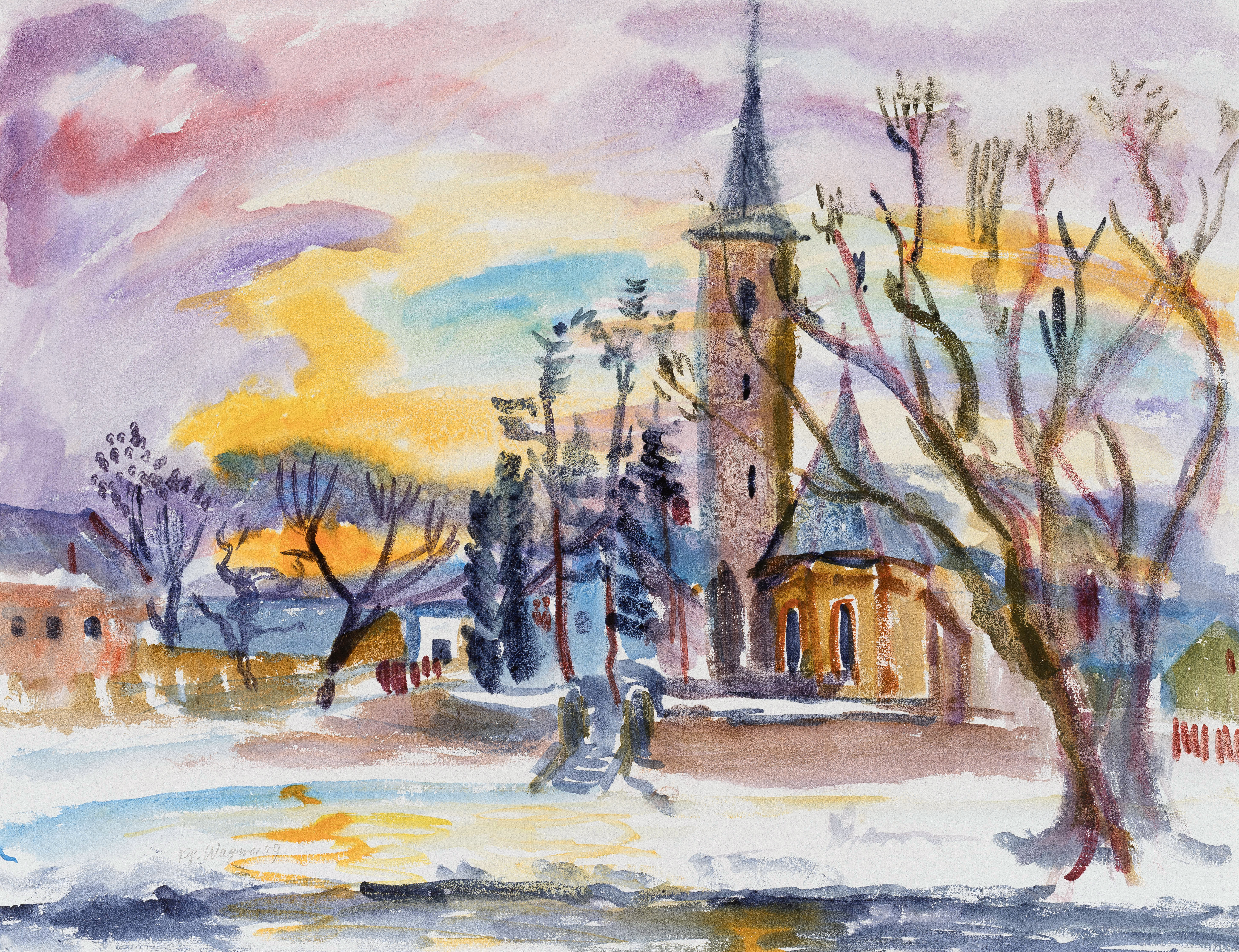 St. Wolfgang in Pipping in Obermenzing, München ⋅ 1959 Image