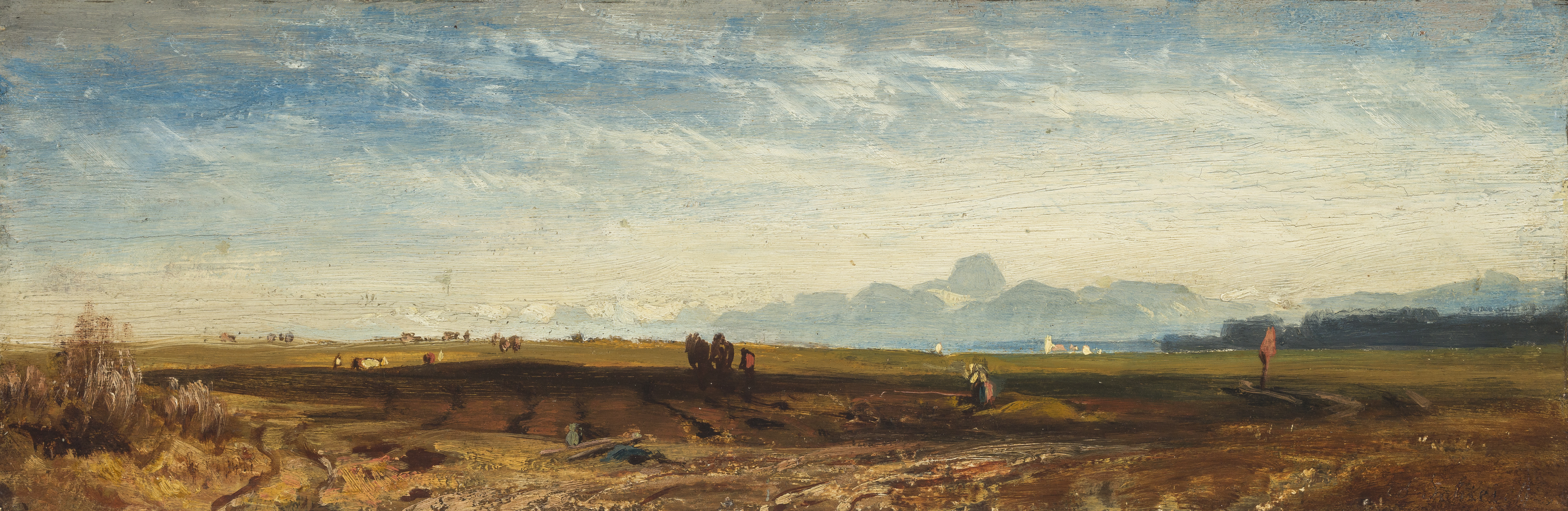 Der Wendelstein von der Münchner Hocheben aus ⋅ um 1864/65 Image