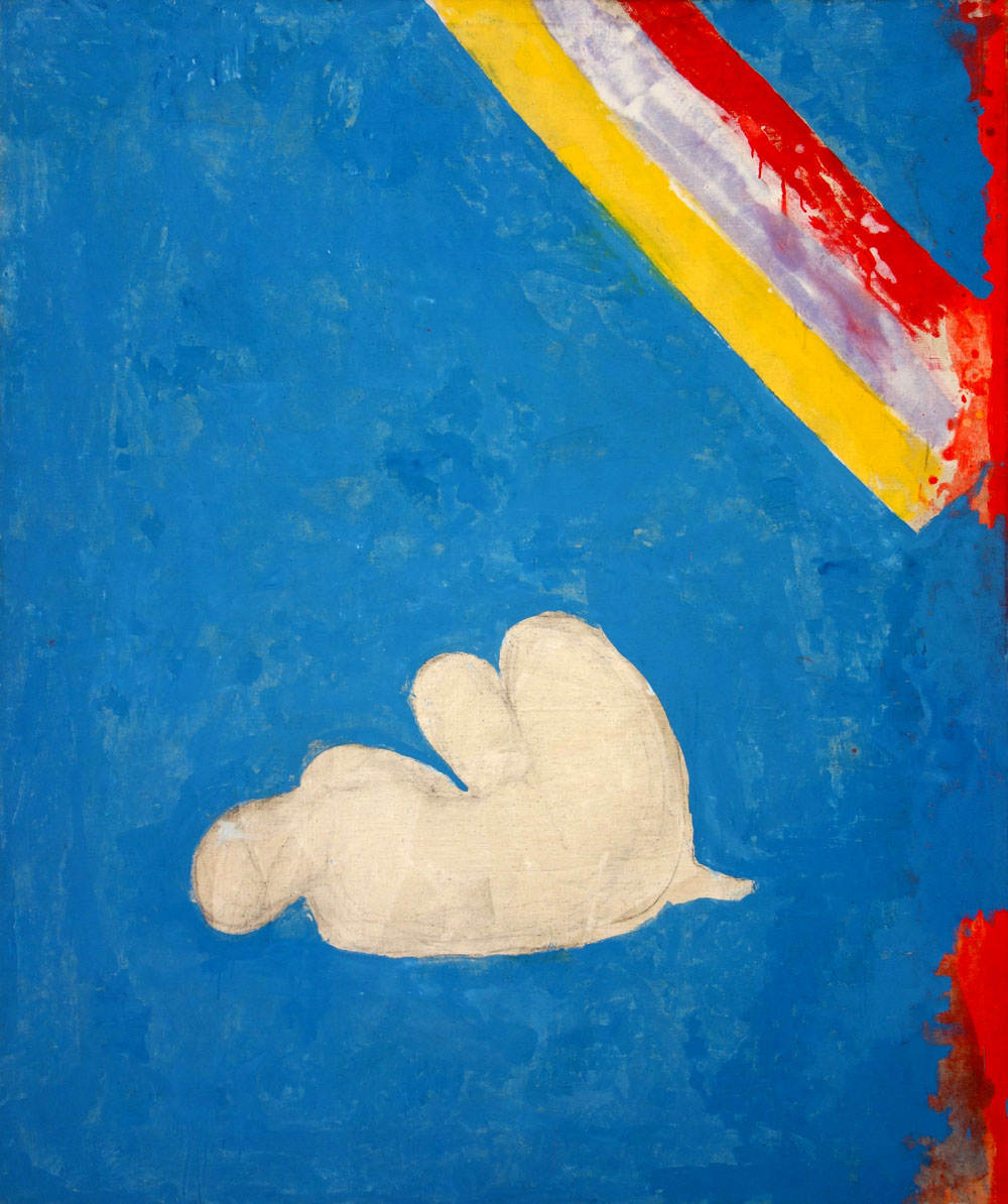 Kauernde in Blau ⋅ 1987 Image