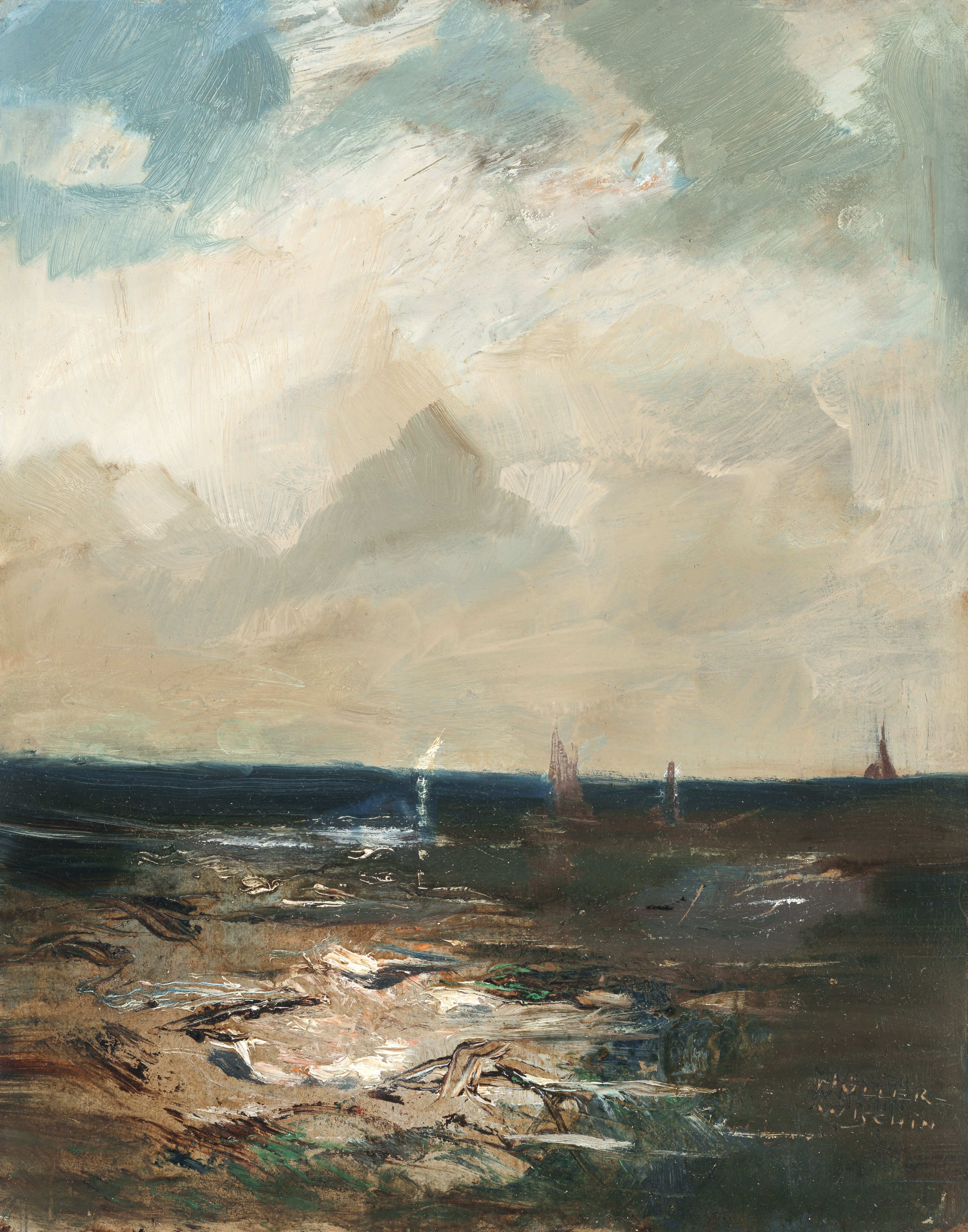 Segelboote auf dem Chiemsee ⋅ um 1940 Image