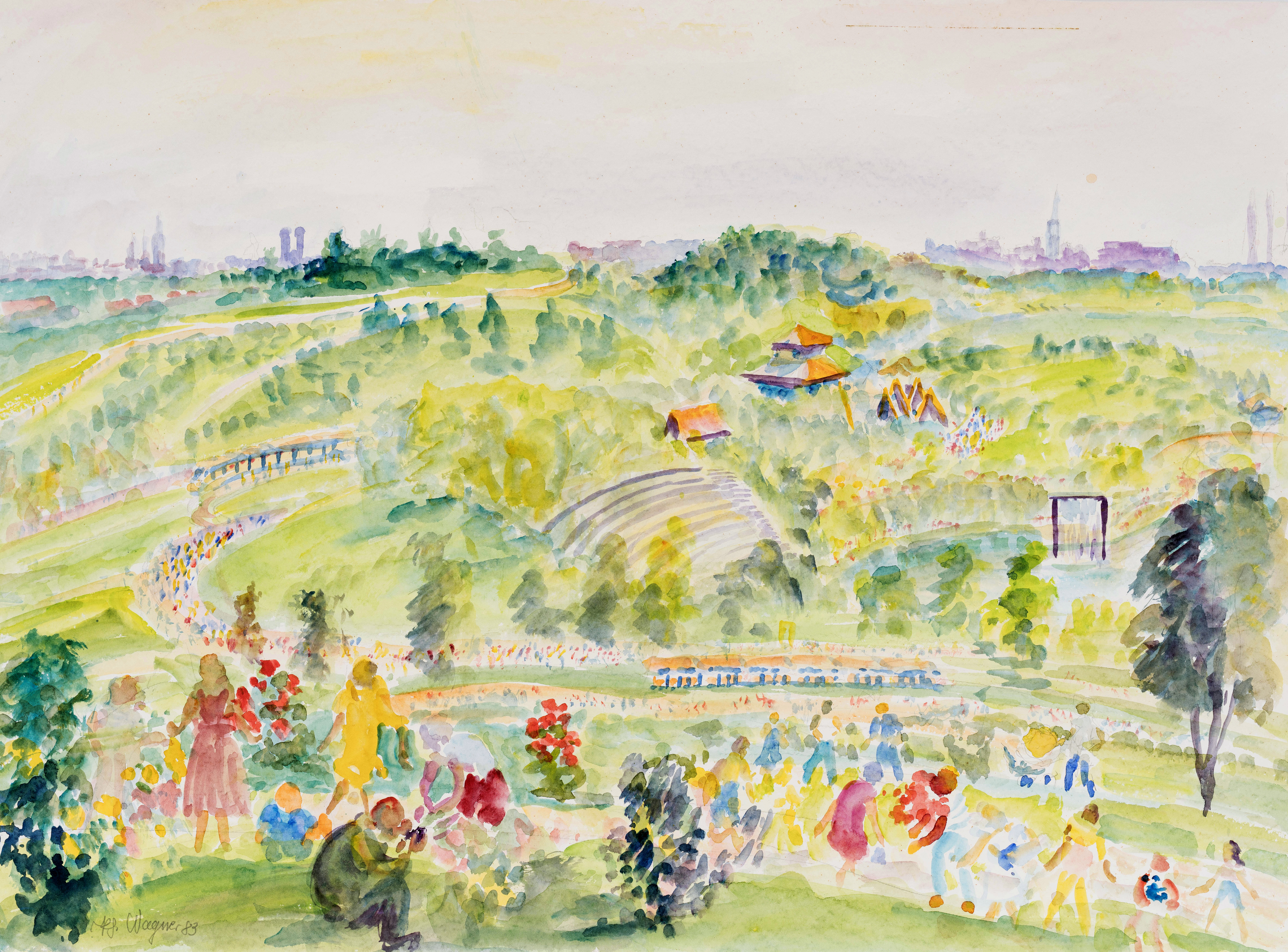 München - IGA (Internationale Gartenausstellung) ⋅ 1983 Image
