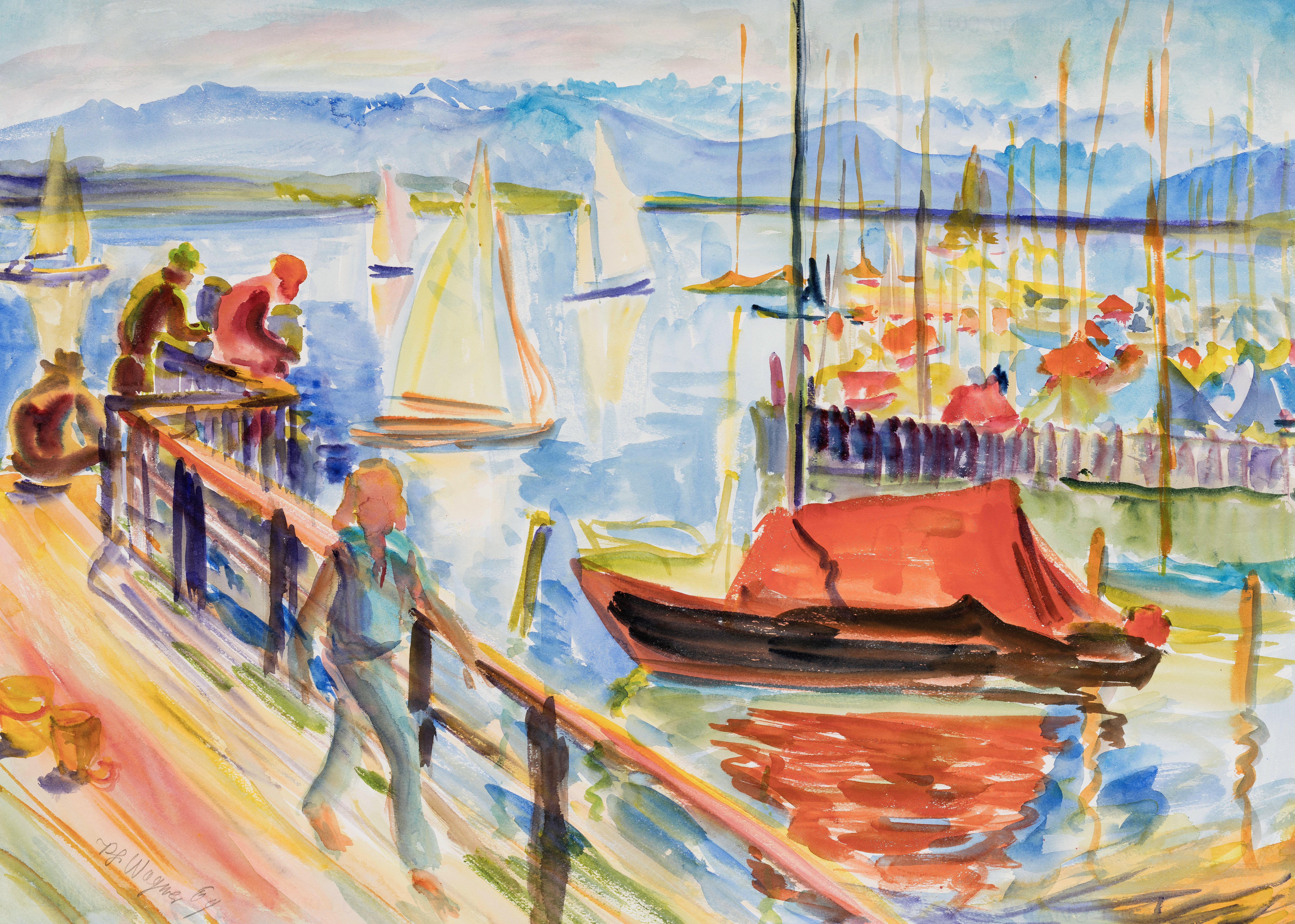 Sommer am Starnberger See ⋅ 1969 Image