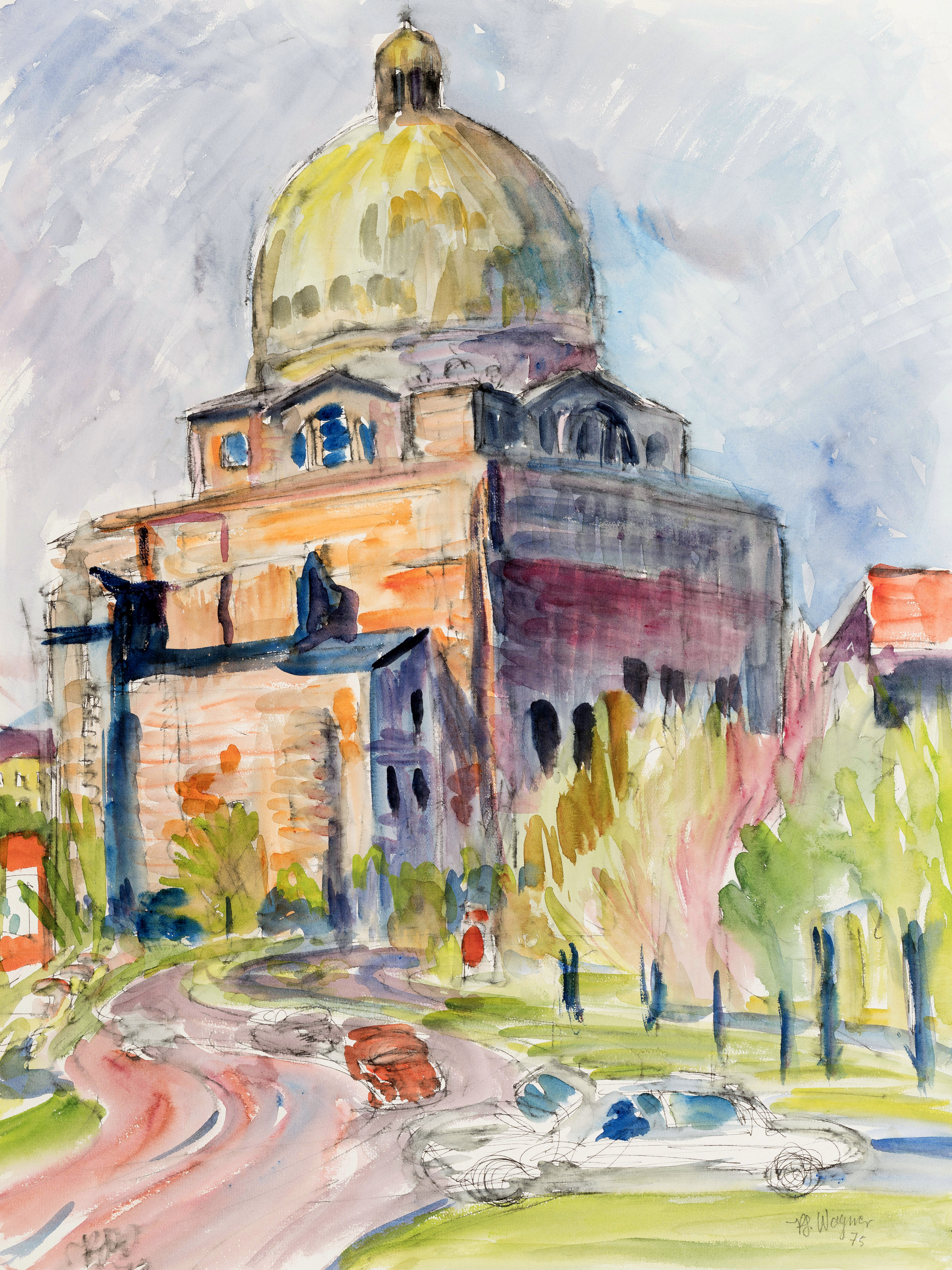 München - Ruine des Armeemuseums ⋅ 1975 Image
