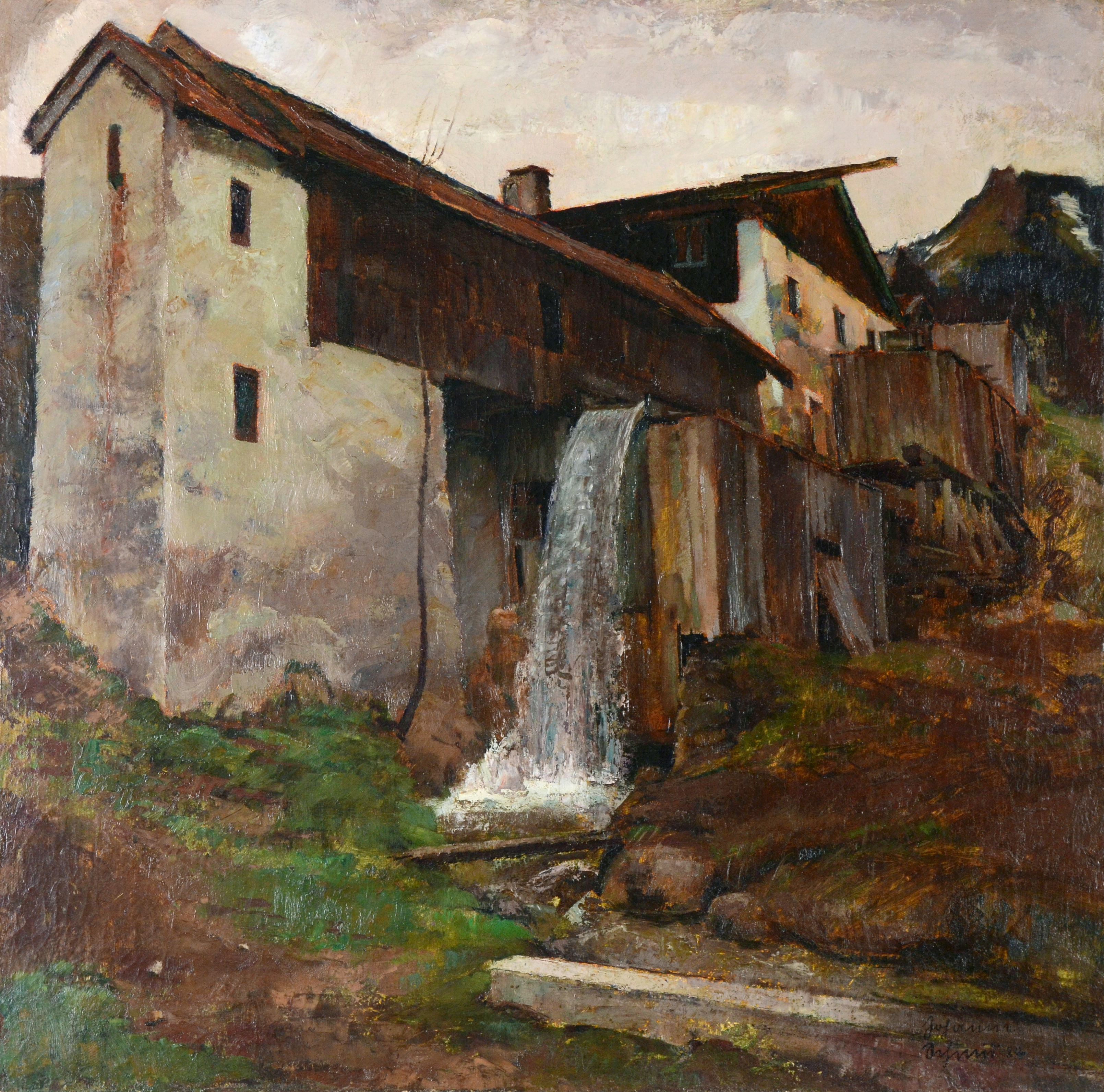 Sägemühle am Samerberg ⋅ 1924 Image